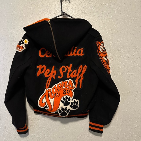 Vintage letterman cheerleading jacket - Picture 3 of 13